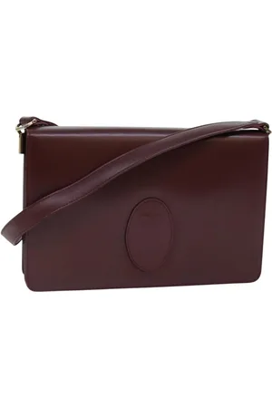 Cartier Preloved Marcello de Shoulder Bag Women - Wine - One Size