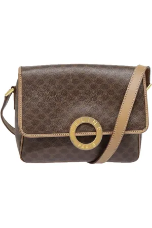 Céline Preloved Vintage Paris Logo Ring Bag Women - Shoulder Bags - One Size