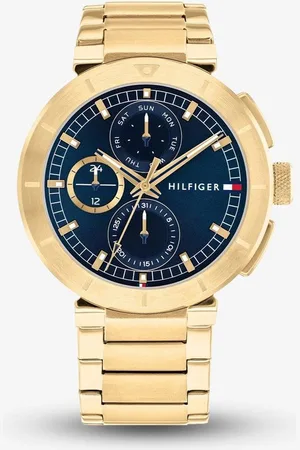 Tommy Hilfiger Lorenzo Gold Chronograph Watch 1792118 - - One Size