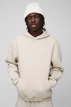 Boohoo 330GSM Regular Fit Over The Head Basic Hoodie - - XS