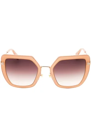 Marc Jacobs Brown SF Lens Gold Nude Sunglasses - - One Size