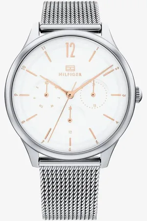 Tommy Hilfiger Womens Layla Silver Chronograph Watch 1782456 - - One Size