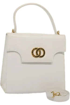 Céline Preloved Vintage Double Ring Top Handle Women - Shoulder Bags - One Size
