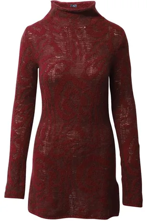 Etro Preloved Mock Neck Long Sleeve Knit jumper Women - Mini - 42