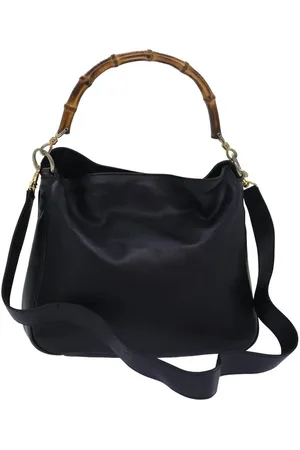 Gucci Preloved Bamboo Shopper Leather Shoulder Bag Women - - One Size