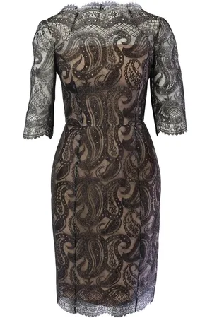 Erdem Preloved Lace Paisley Mini Dress Women - Midi - 10