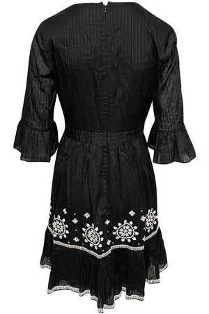 Kate Spade Preloved Embroidered Cotton Mini Dress Women - Midi - 6