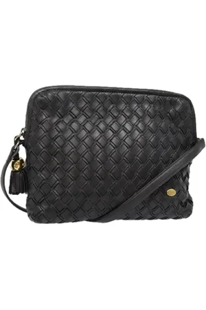 Bally Preloved Intrecciato Leather Crossbody Bag Women - Shoulder Bags - One Size