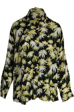 Loewe Preloved Floral Print Silk Shirt Women Blouses - - 26