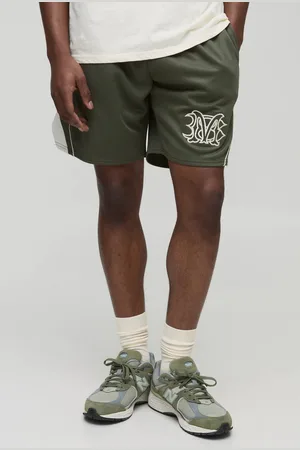 Boohoo BM Relaxed Mid Length Sports Shorts - - M