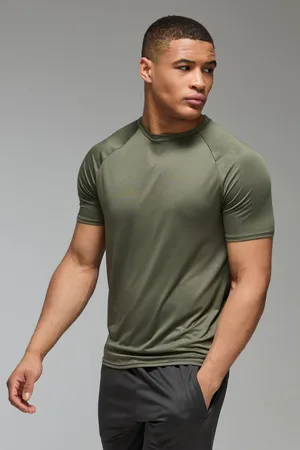 Boohoo Man Active Lightweight Essentials Gym Regular Fit Raglan T-shirt - - XS