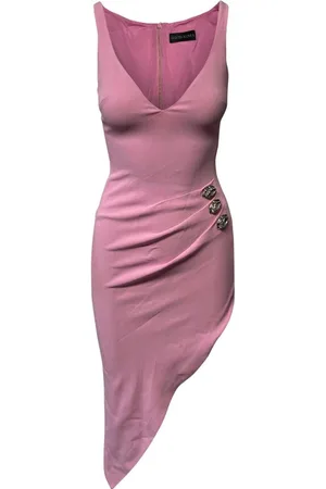 DAVID KOMA Preloved Asymmetrical Hem Draped Cocktail Dress Women - Dresses - 2
