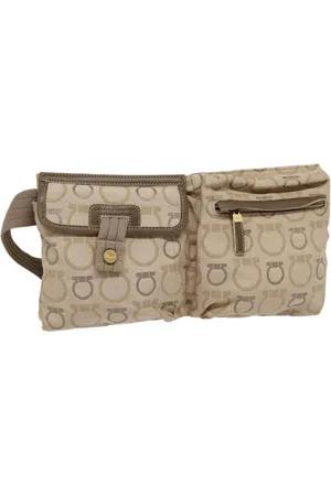 Salvatore Ferragamo Preloved Canvas Belt Bag Women - One Size