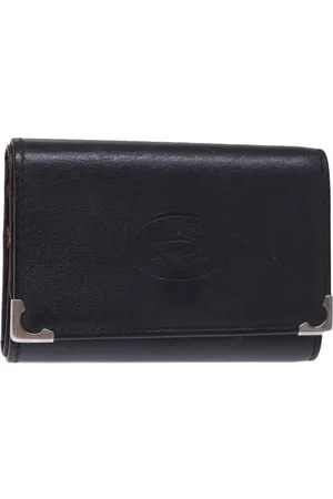 Cartier Preloved Leather Key Case Unisex Key Safes - One Size