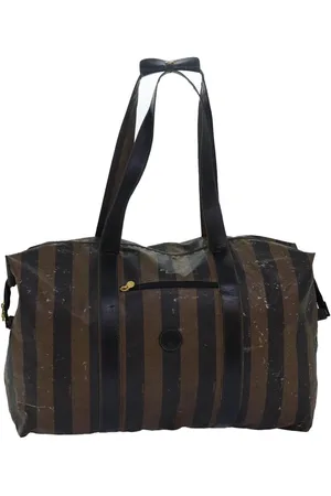 Fendi Preloved Vintage Zucca Boston Bag Womens - - One Size