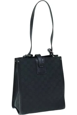 Gucci Preloved GG Canvas Tote Shoulder Bag Women - One Size