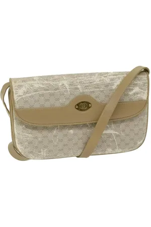 Gucci Preloved Vintage GG Shoulder Bag Canvas Women - One Size