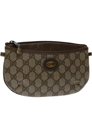 Gucci Preloved Vintage GG Monogram Cosmetic Case Women - Shoulder Bags - One Size