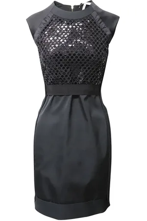 Victoria Beckham Preloved Sequin Mesh Mini Dress Women - Midi - 6