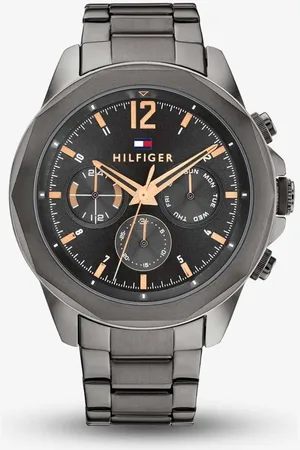 Tommy Hilfiger Lars Gunmetal Watch 1792061 - - One Size