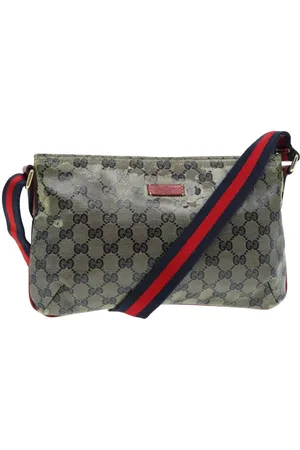 Gucci Preloved GG Supreme Monogram Shoulder Bag Women - - One Size
