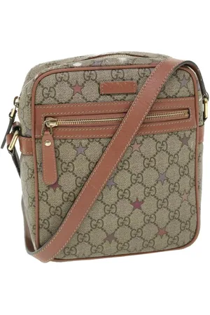 Gucci Preloved GG Supreme Star Messenger Bag Women - Shoulder Bags - One Size