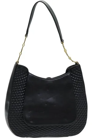Bally Preloved Quilted Leather Hobo Shoulder Bag TLABDEP5054 Women - - One Size