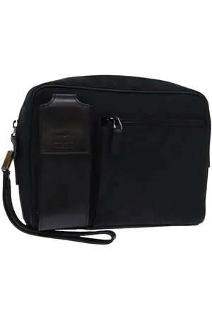 Gucci Preloved GG Canvas Messenger Bag Shoulder Bag Womens - - One Size