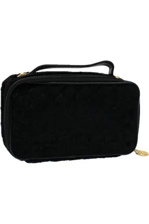 VERSACE Preloved Quilted Velvet Jewelry Case Women - - One Size