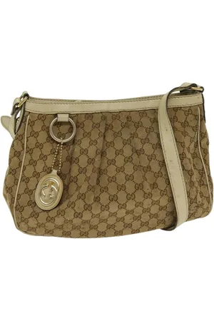 Gucci Preloved GG Plus Shoulder Bag Canvas Women - One Size