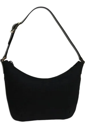 Gucci Preloved Jackie Hobo Bag Canvas Leather Women Shoulder Bags - One Size