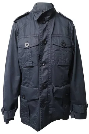 Burberry Preloved Field Jacket with Multiple Pockets Women - - Navy - S
