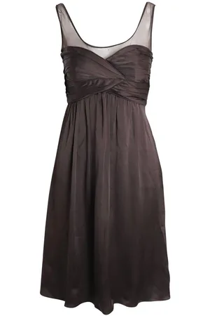 Burberry Preloved Silk Cocktail Dress Women - Midi - M