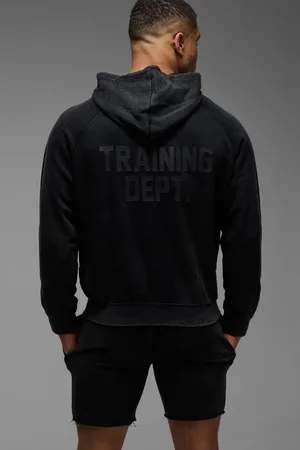 Boohoo Man Active Training Dept Oversized Washed Short Tracksuit - - 2XL