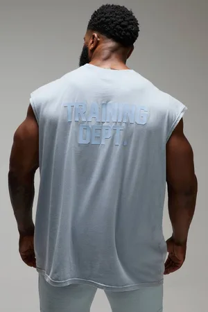 Boohoo Man Active Training Dept Washed Oversized vest - - M