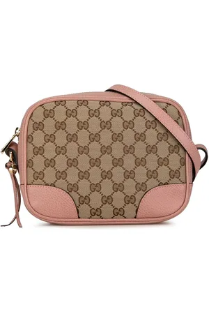 Gucci Preloved GG Supreme Canvas Crossbody Bag Women - - One Size