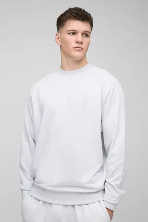 Boohoo Tall 260GSM Loopback Regular Fit Basic Sweat - - M