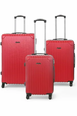 Infinity Hard Shell ABS 8 Wheels Luggage Travel Cabin Suitcase - - Medium