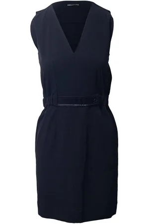 Balenciaga Preloved Sleeveless Sheath Dress with Belt Women - Mini - S