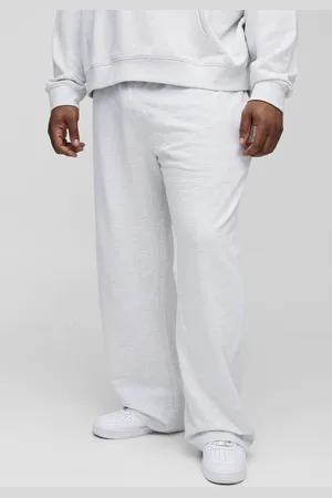 Boohoo Plus 260GSM Loopback Relaxed Fit Basic Joggers - - 3XL