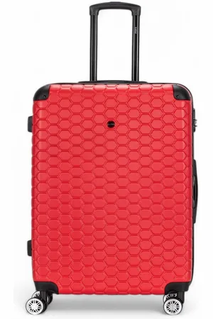 Infinity Expandable Extra Large Hard Shell ABS 8 Wheel Luggage Travel Suitcase - - XL