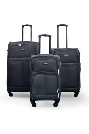Infinity Expandable Soft Shell 4 Wheel Luggage Travel Cabin Suitcase - - One Size