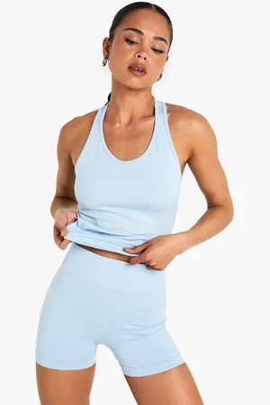 Boohoo Womens Bum Scrunch Seamless Sculpt Cycling Short - - M