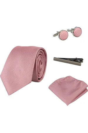 PAUL ANDREW Tie Pocket Square Cufflinks Pin Tie Gift Set - - One Size