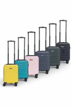 Infinity ABS Hardshell Underseat Cabin Suitcase 45 x 30 x 20 cm Luggage Suitable for Wizz Air - - One Size