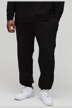 Boohoo Plus 260GSM Loopback Regular Fit Basic Joggers - - 5XL