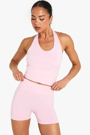 Boohoo Womens Bum Scrunch Seamless Sculpt Cycling Short - - L