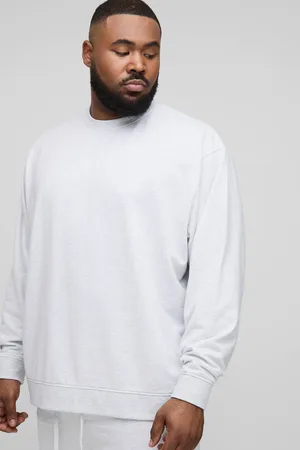 Boohoo Plus 260GSM Loopback Oversized Fit Basic Sweat - - 3XL