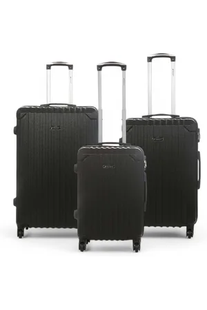 Infinity Hard Shell ABS 8 Wheels Luggage Travel Cabin Suitcase - - One Size