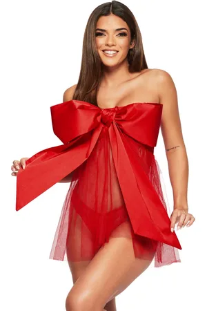 Ann Summers Womens All Wrapped Up Dress - - XXL-XXXL